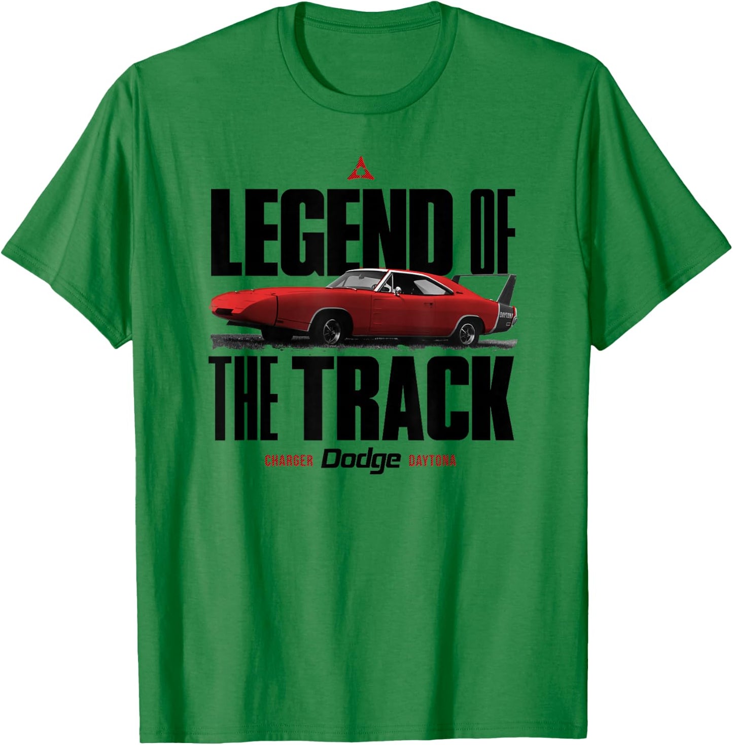The Legend of the Track of the Dodge Charger Daytona , white, S T-Shirt - T-Shirt | Irish Green