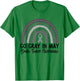 Go Gray In May Shirt Rainbow Brain Cancer Tumor Awareness T-Shirt - T-Shirt | Irish Green