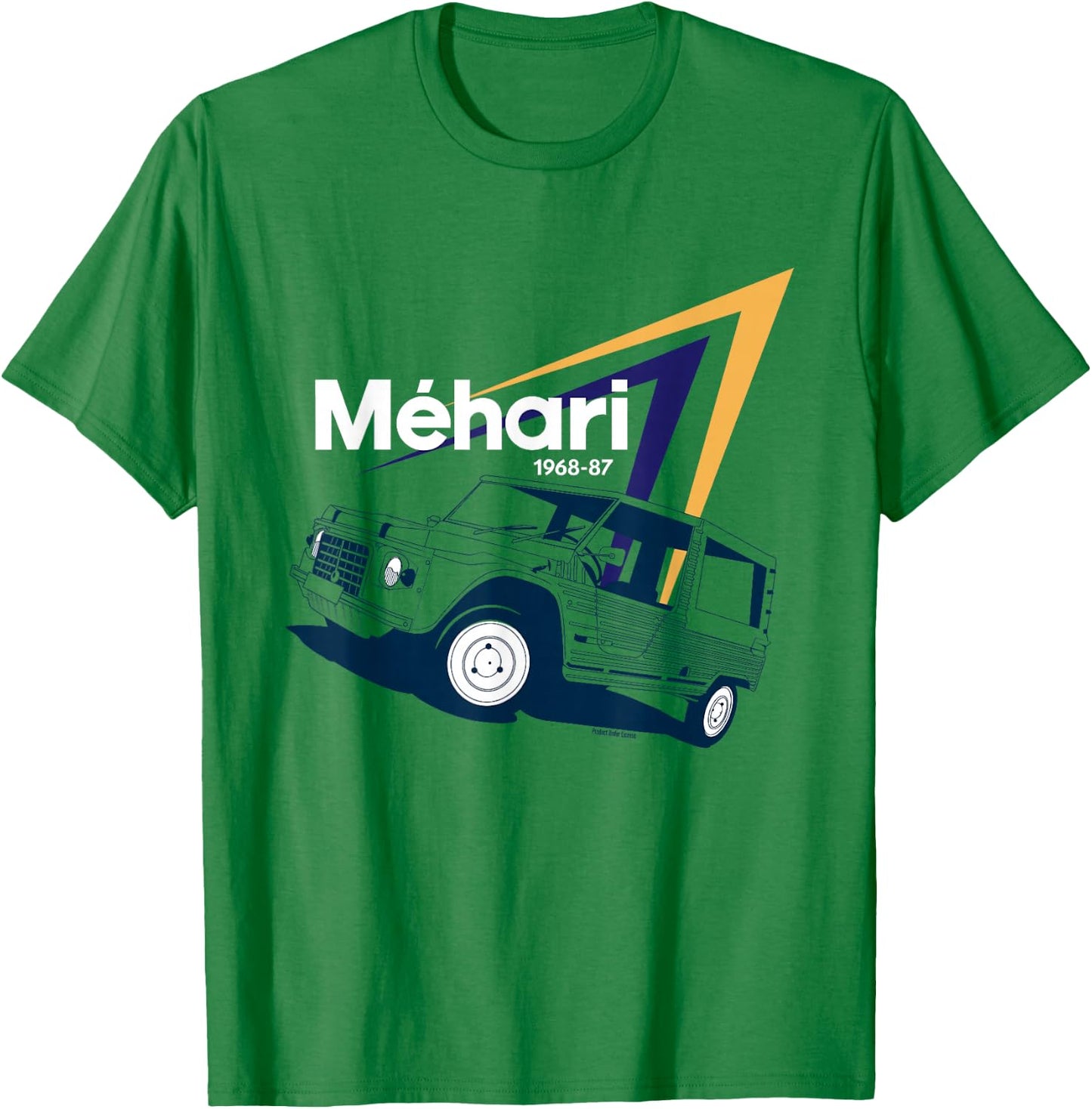 Citroën Méhari Retro Utility Vehicle Iconic T-Shirt - T-Shirt | Irish Green