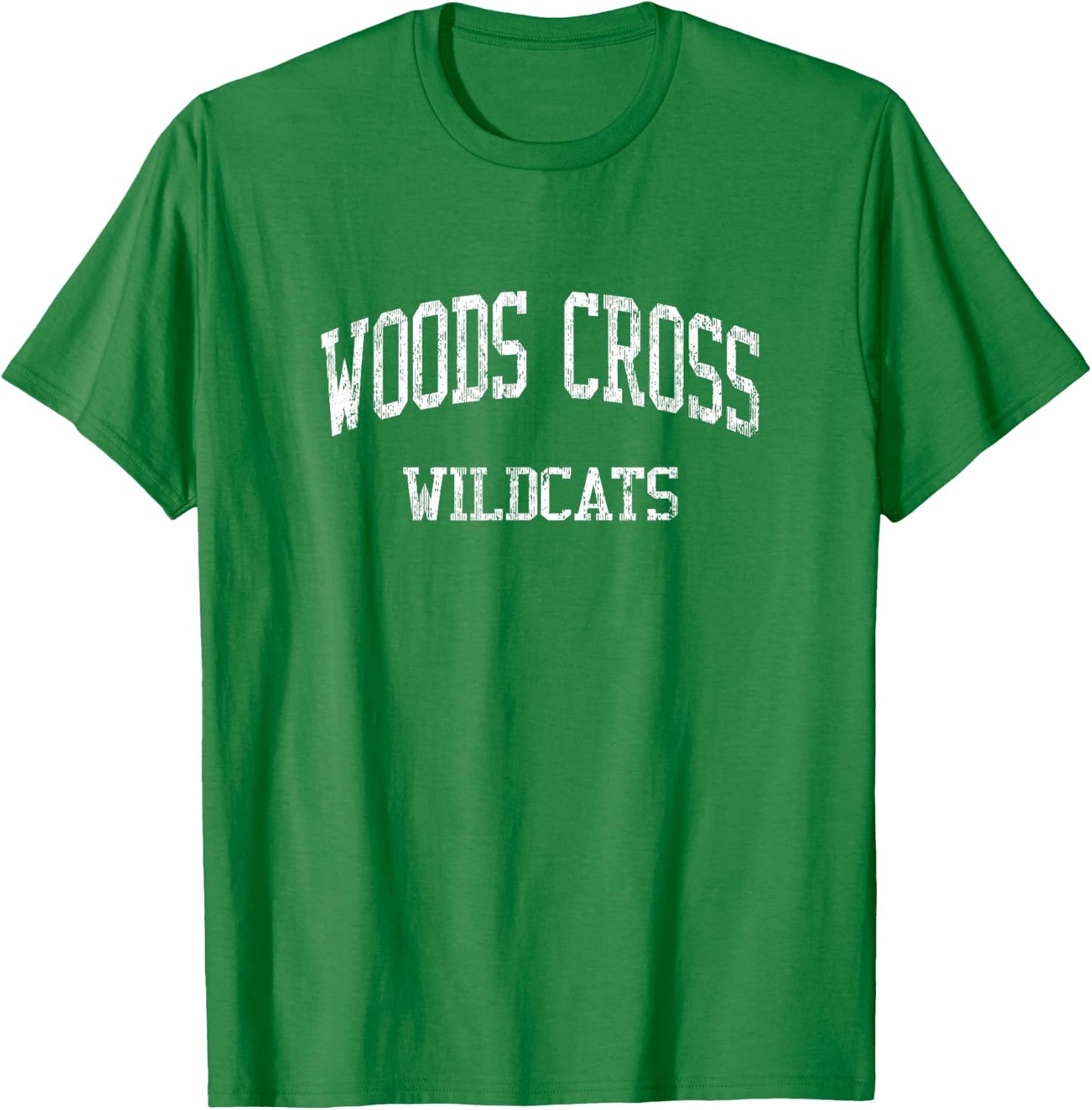 Woods Cross High School HS Woods Cross UT Vintage Sports T-Shirt - T-Shirt | Irish Green