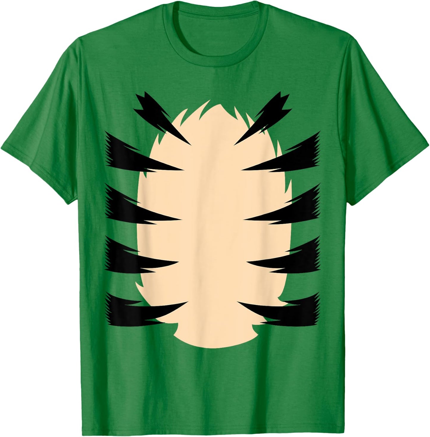 Tiger Stripes DIY Halloween Costume Tiger Belly Orange Tiger T-Shirt - T-Shirt | Irish Green