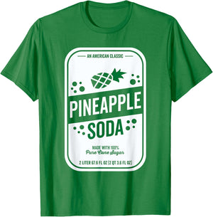 Soda Group Halloween Costume Pineapple Soda T-Shirt - T-Shirt | Irish Green