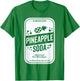 Soda Group Halloween Costume Pineapple Soda T-Shirt - T-Shirt | Irish Green