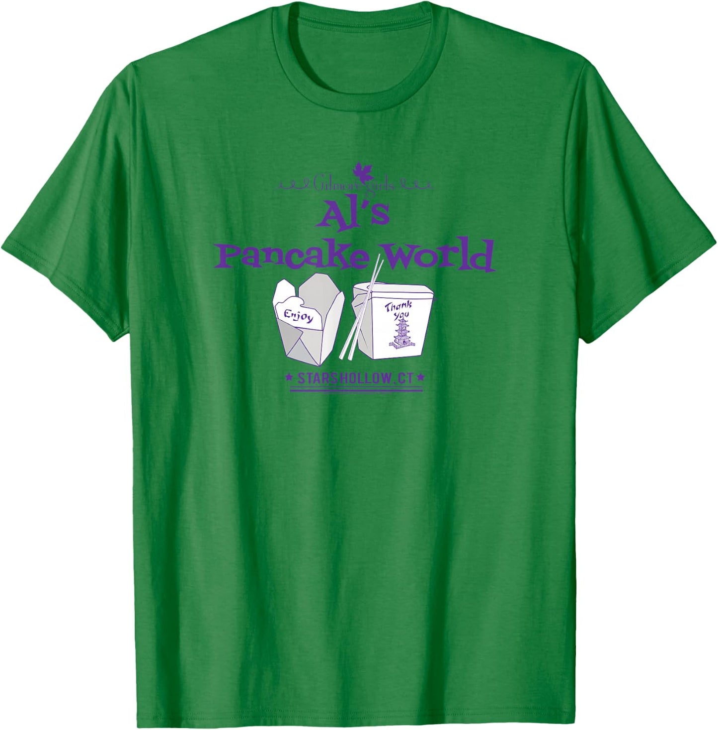 Gilmore Girls Al's Pancake World T-Shirt - T-Shirt | Irish Green