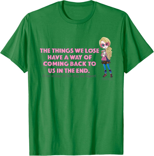 Harry Potter Luna Lovegood's Advice T-Shirt - T-Shirt | Irish Green