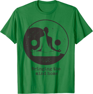 Ying Yang Balance Taoism Meditation Tai Chi Yoga T-Shirt - T-Shirt | Irish Green