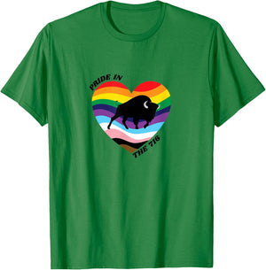 Buffalo Heart T-Shirt - T-Shirt | Irish Green