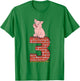 Three Little Pigs Pig 3 Easy Costume Kids Men Women T-Shirt - T-Shirt | Irish Green