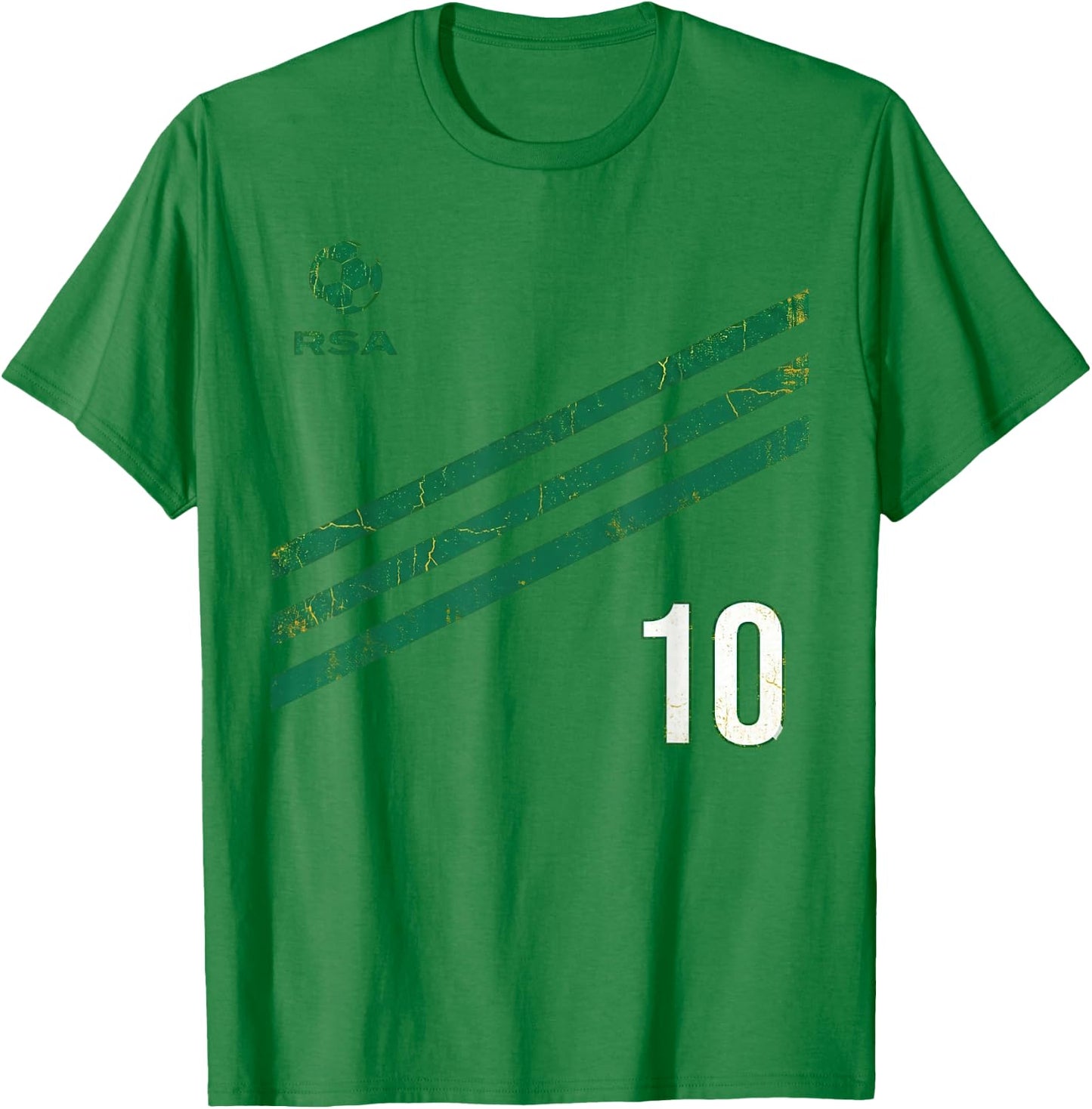 South Africa Retro Vintage Jersey Capetown African T-Shirt - T-Shirt | Irish Green