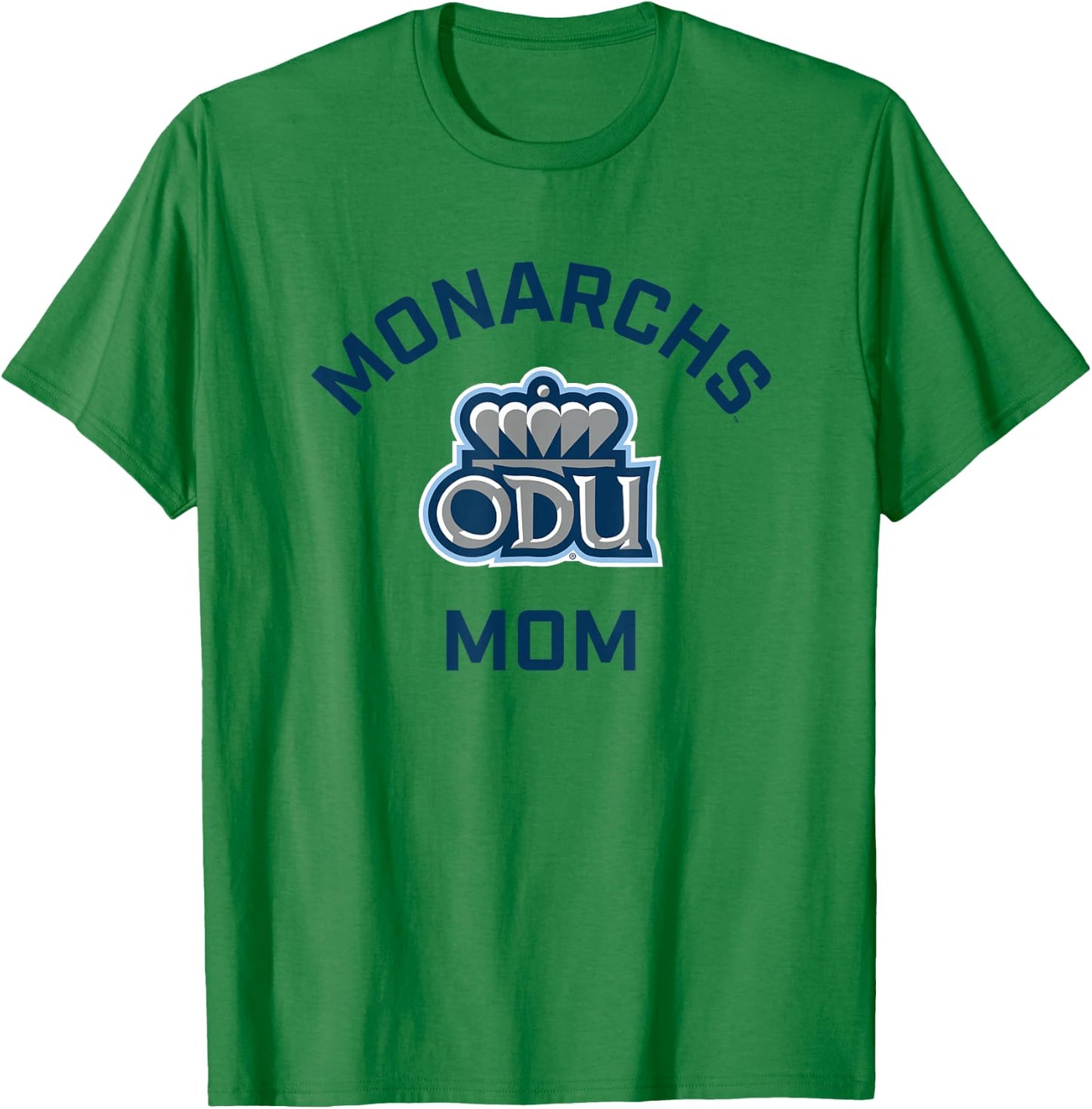Old Dominion University ODU Monarchs Arched Mom T-Shirt - T-Shirt | Irish Green