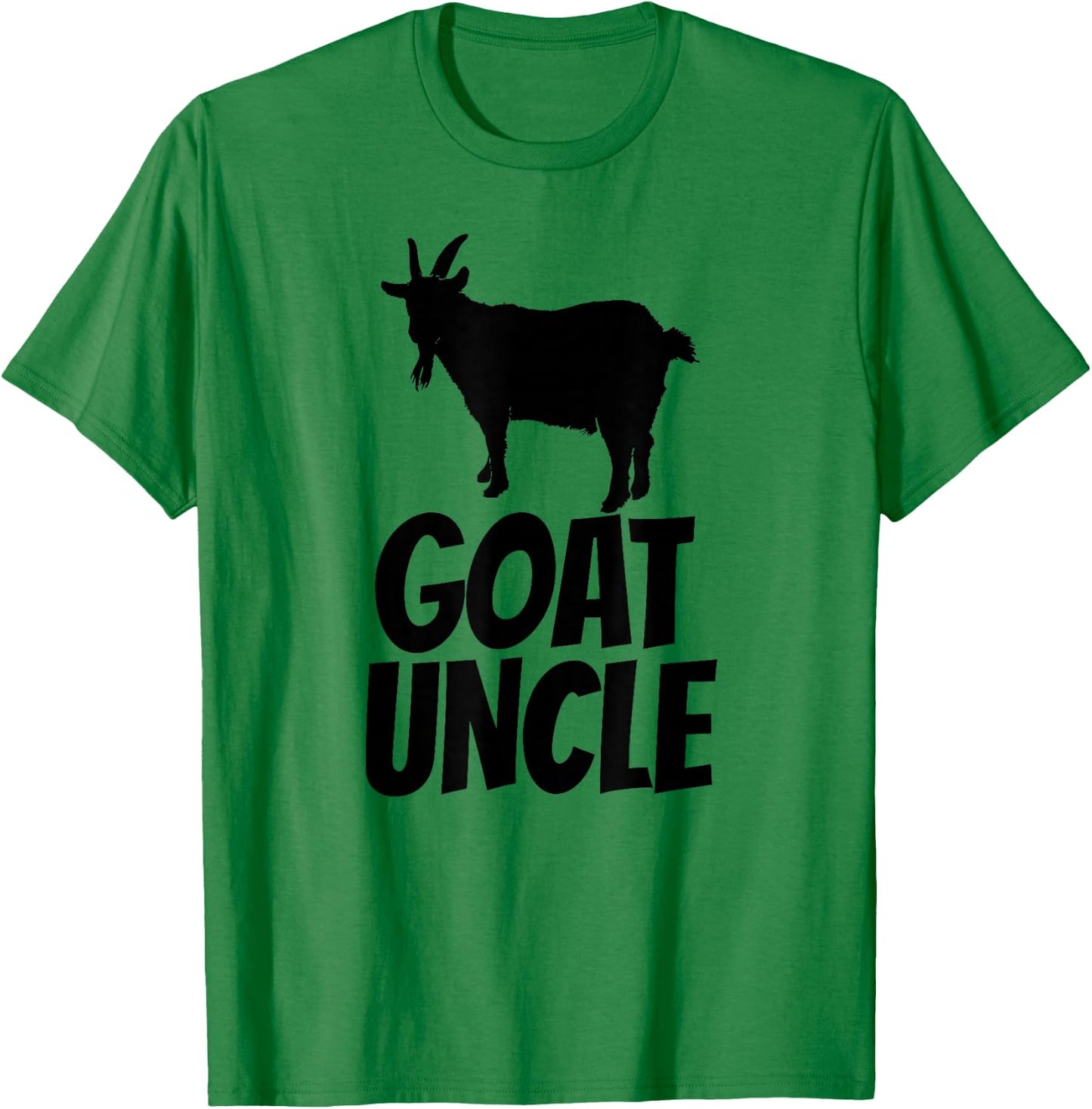Goat Uncle - Goat Shirt Gift Goat Lovers T-Shirt - T-Shirt | Irish Green