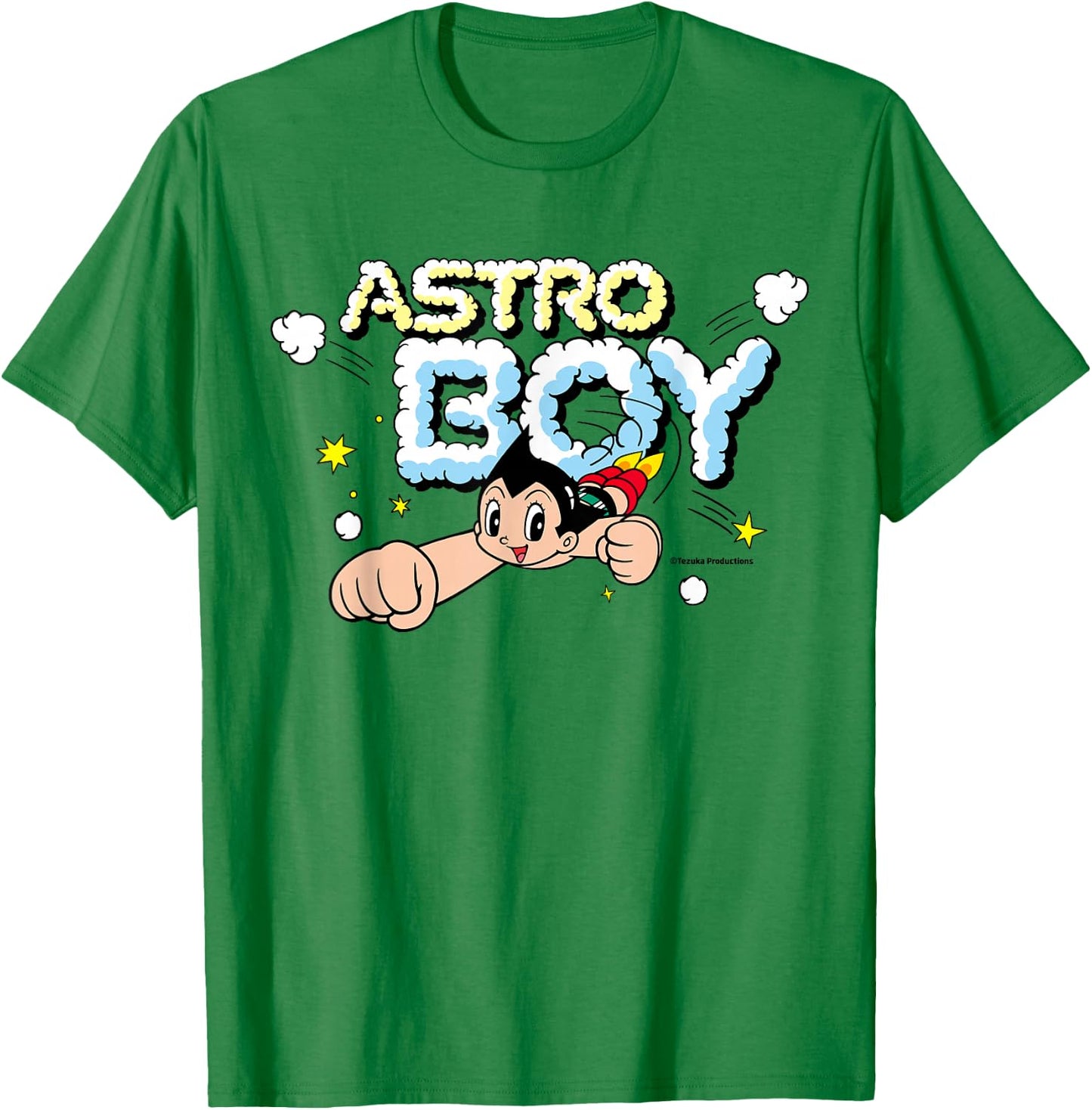 Astro Boy - “in The Clounds” T-Shirt - T-Shirt | Irish Green