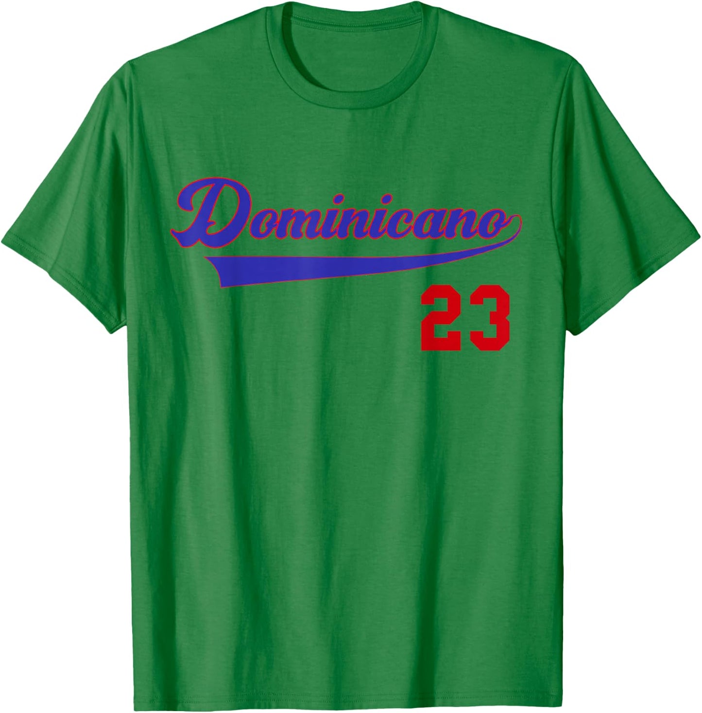 Dominicano Flag RD Dominikanische Republik Baseball Trikot T-Shirt - T-Shirt | Irish Green