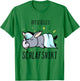 Esel Pyjama Schlafanzug T-Shirt - T-Shirt | Irish Green