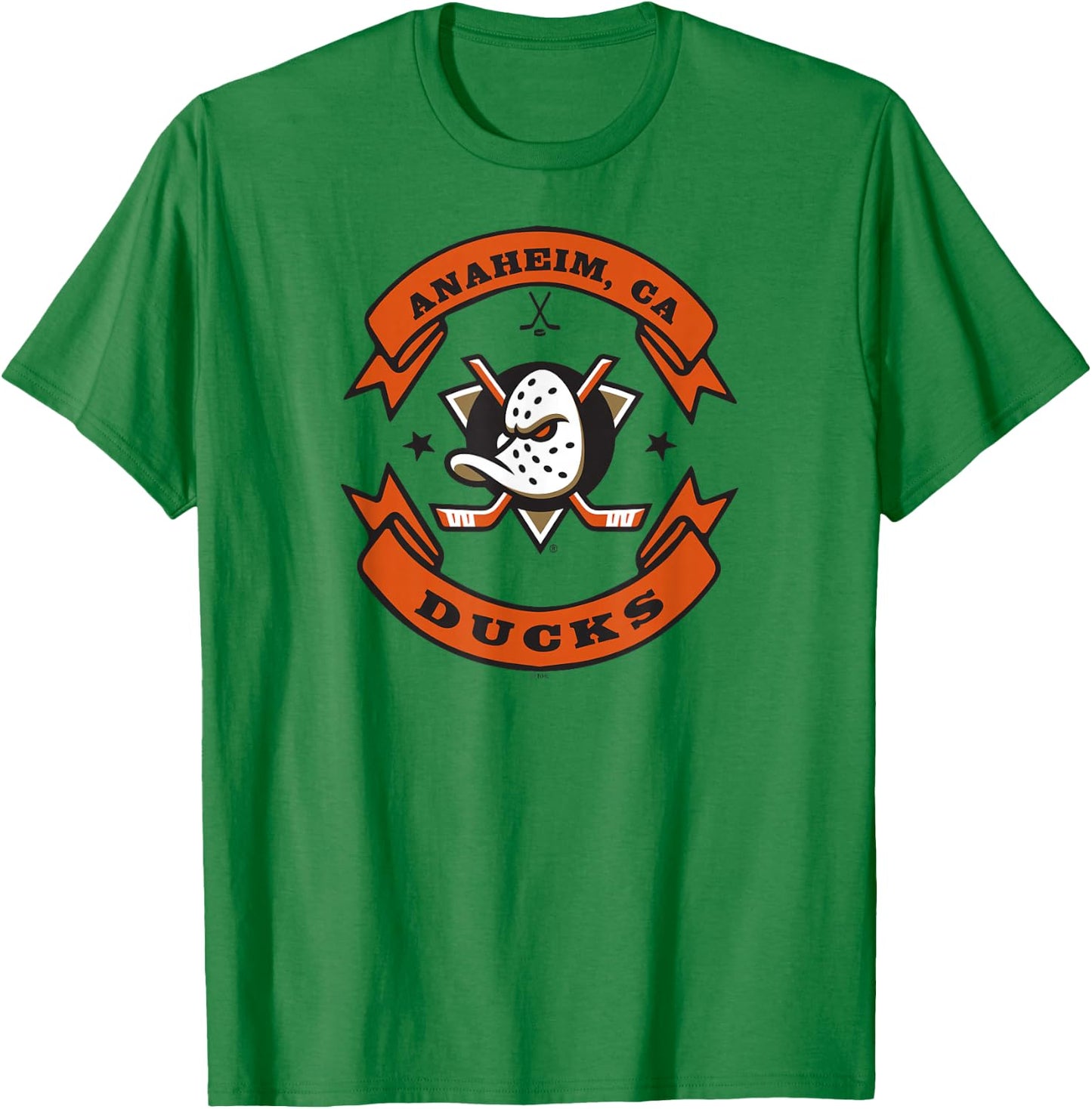 Anaheim Ducks Blaze , Grey, Small, -Kids T-Shirt - T-Shirt | Irish Green