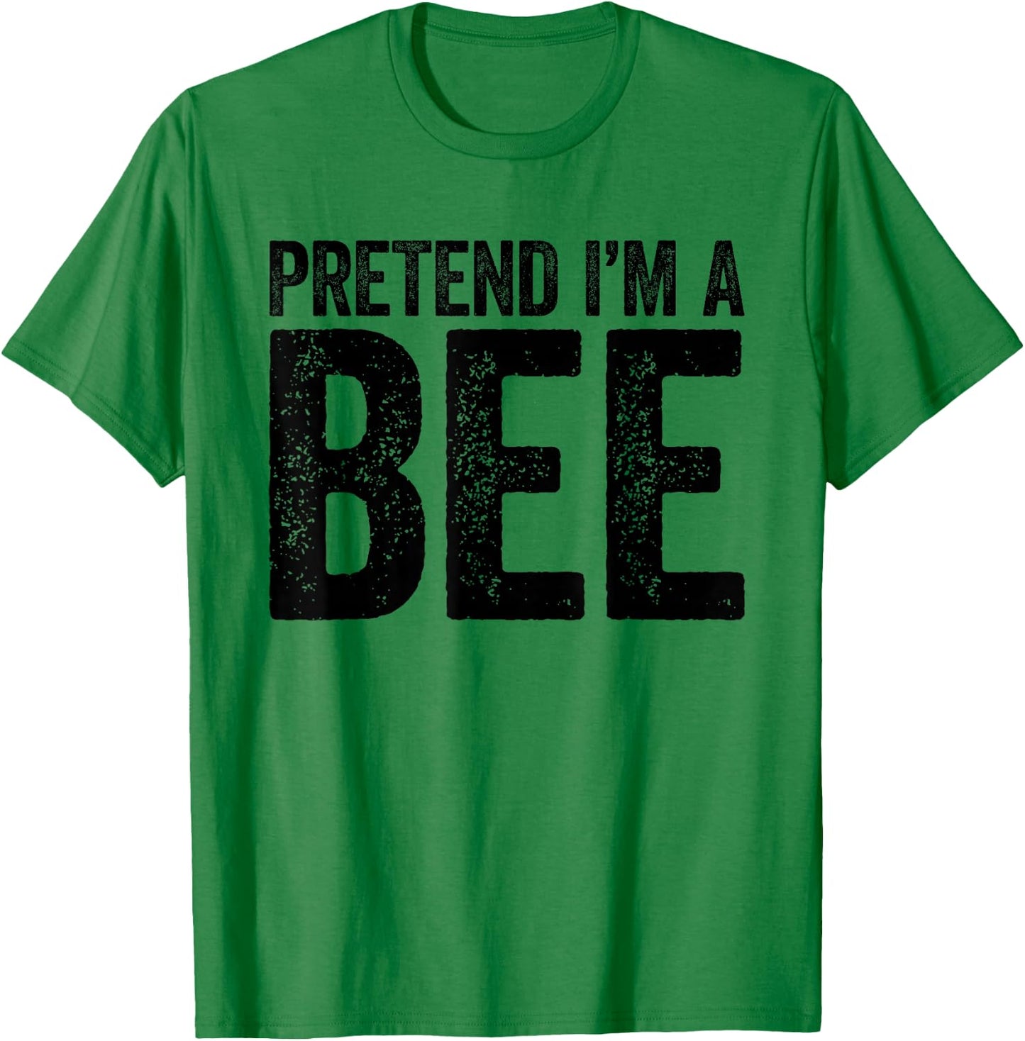 Pretend I'm A Bee Shirt Men Women Kids Matching Bee Costume T-Shirt - T-Shirt | Irish Green