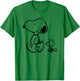 Peanuts Snoopy Woodstock Walk , blue T-Shirt - T-Shirt | Irish Green