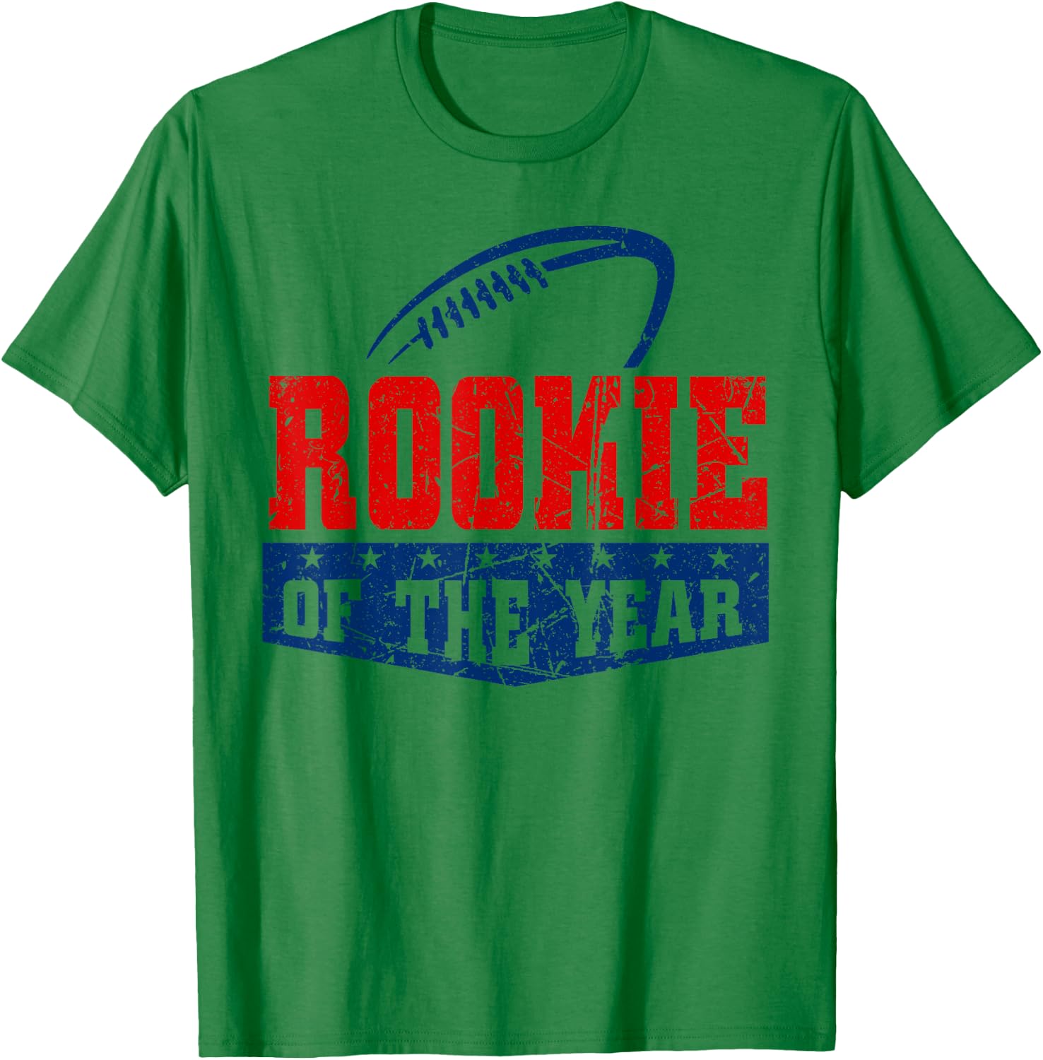 Funny Vintage Football Rookie of the Year T-Shirt - T-Shirt | Irish Green