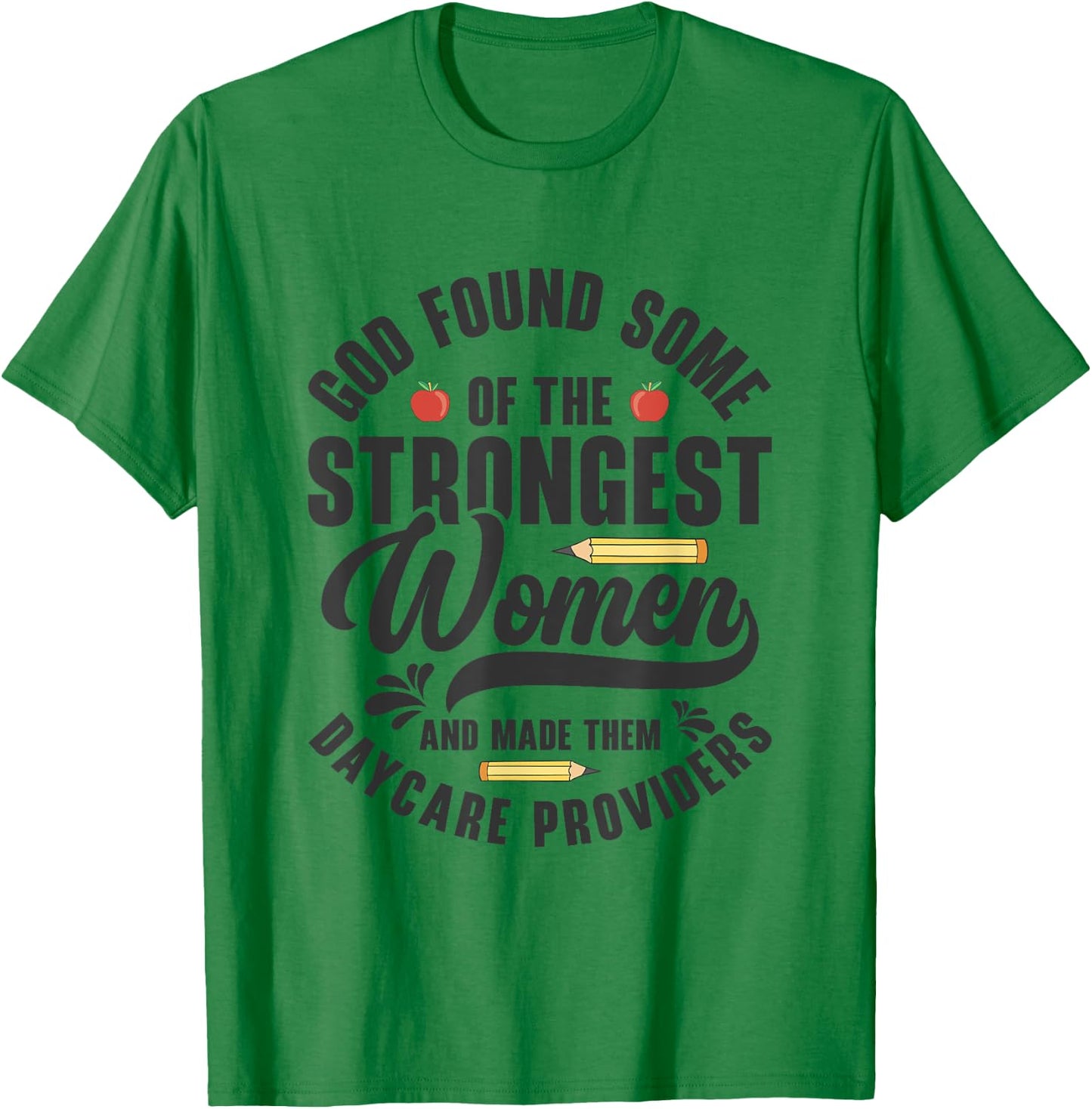 Funny Daycare Provider Children Education Childcare Teacher Women T-Shirt - T-Shirt | Irish Green