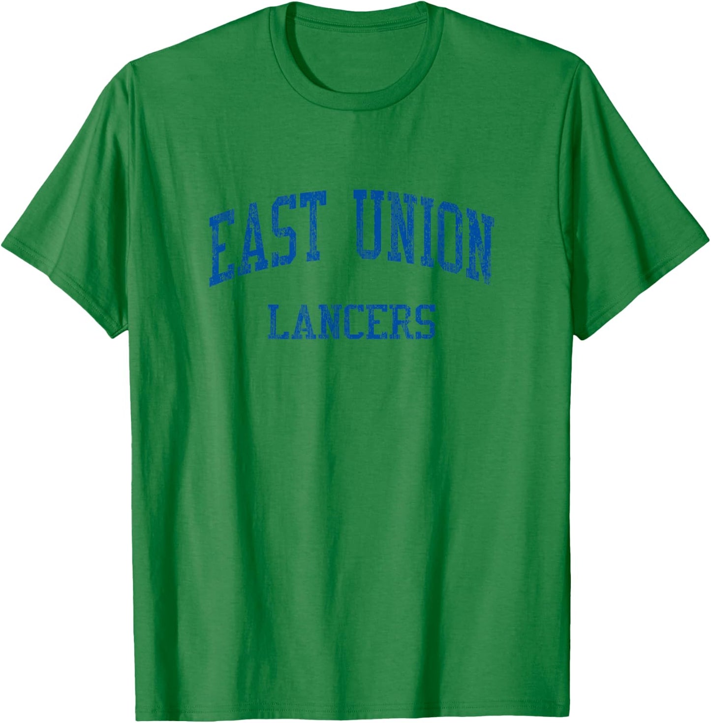 East Union High School HS Manteca CA Vintage Sports T-Shirt - T-Shirt | Irish Green