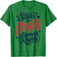 Stars Stripes & Human Rights 4th of July Equal Rights T-Shirt - T-Shirt | Irish Green