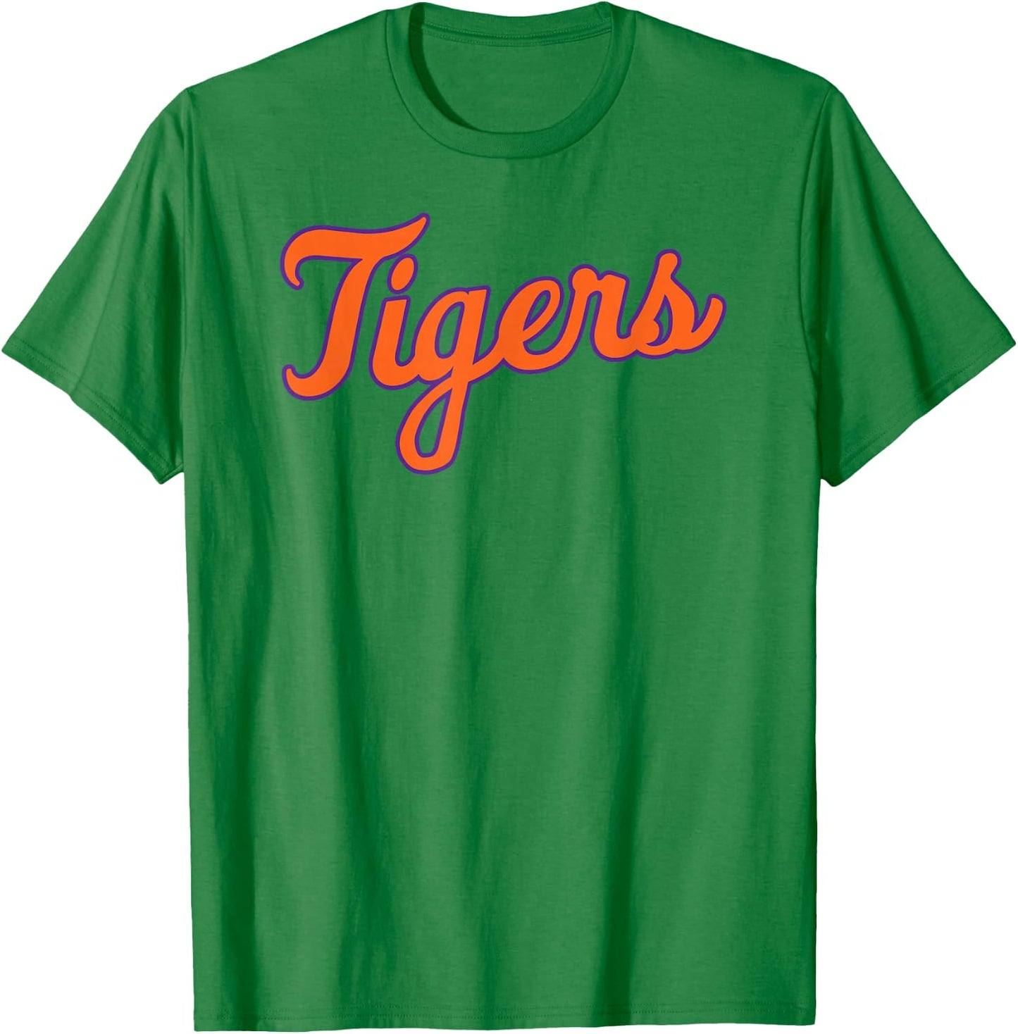 Clemson Tigers Cursive Mascot Officially Licensed T-Shirt - T-Shirt | Irish Green