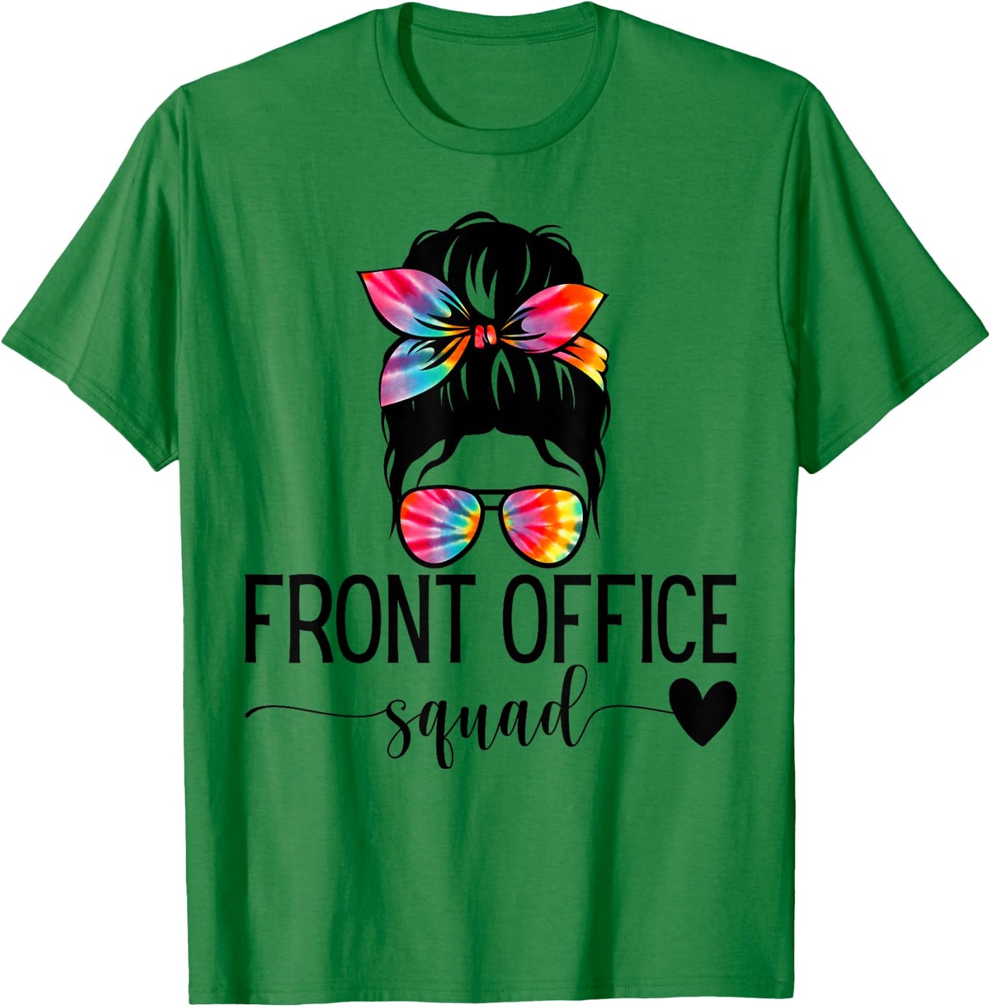 Front Office Squad Administrative Assistant School Secretary T-Shirt - T-Shirt | Irish Green