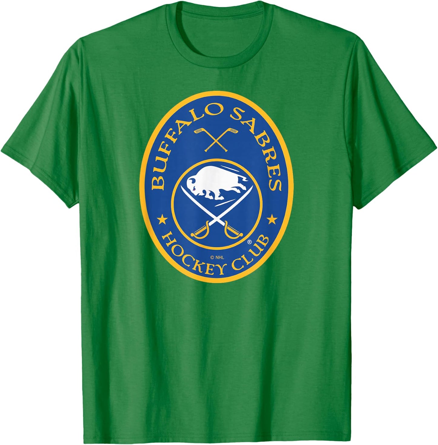 Buffalo Sabres Iconic Officially Licensed T-Shirt - T-Shirt | Irish Green