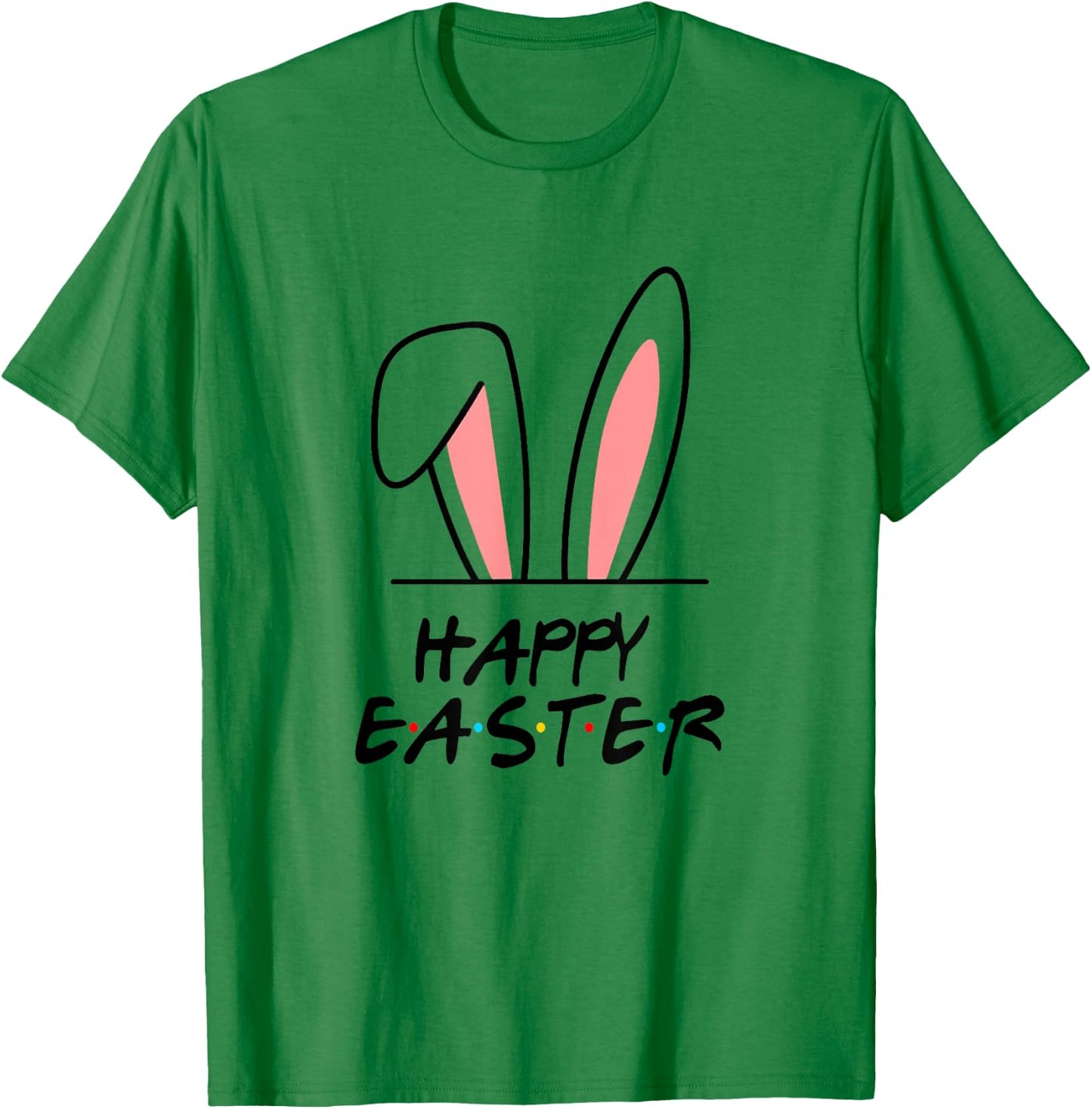 Friends Easter Bunny Funny Shirt Easter Day Friends Cute T-Shirt - T-Shirt | Irish Green