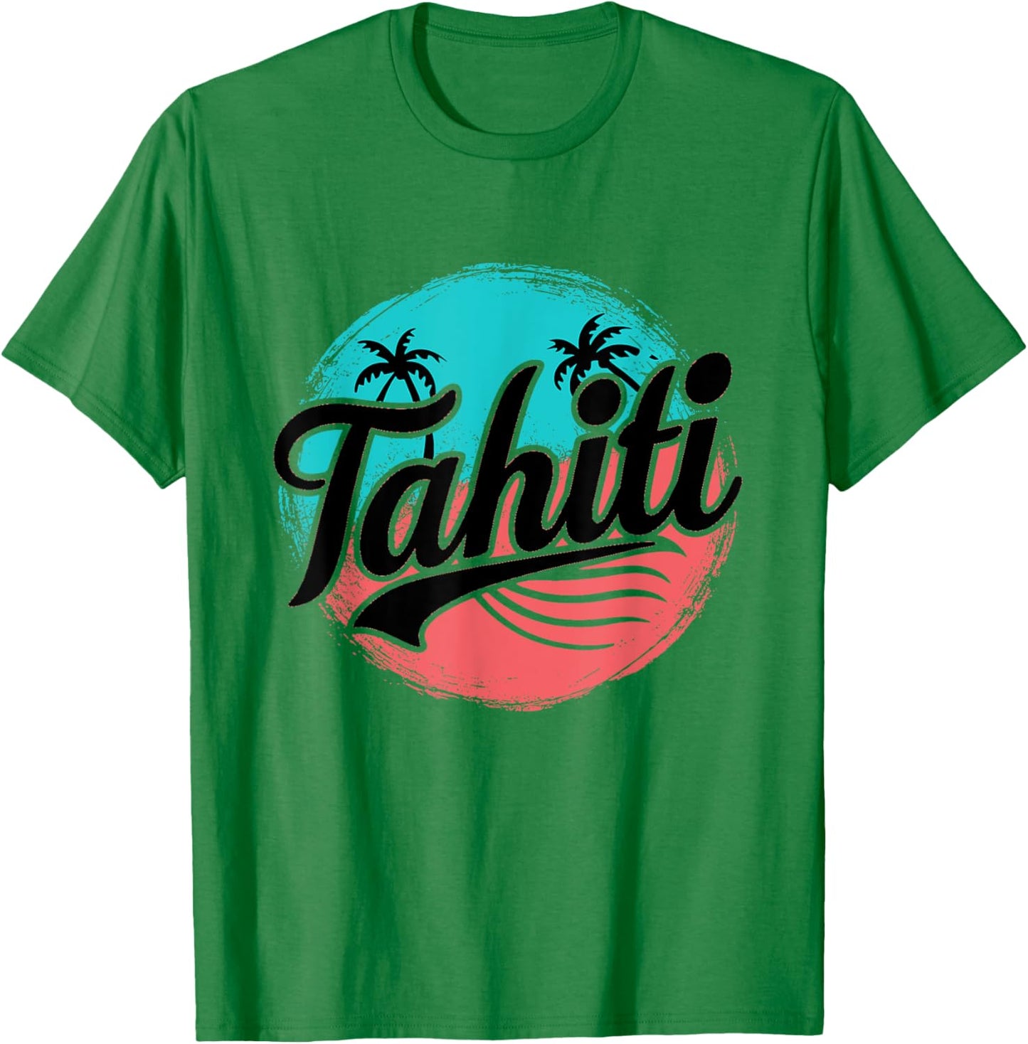 Tahiti French Polynesia , white, S T-Shirt - T-Shirt | Irish Green