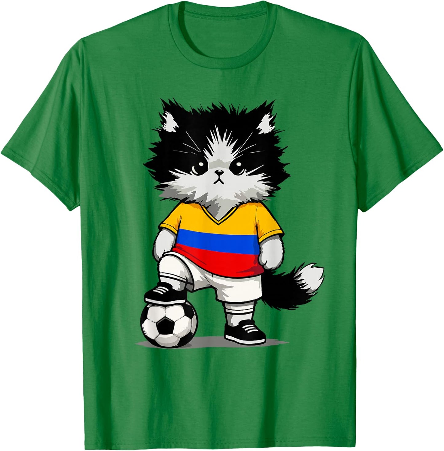 Colombian Flag Men Women Kids Colombia T-Shirt - T-Shirt | Irish Green