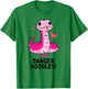 I Love Danger Noodles - Cute Kawaii Chibi Snake for Girls T-Shirt - T-Shirt | Irish Green