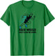 Men's Funny Bald Runner Hair Would Only Slow Me Down T-Shirt - T-Shirt | Irish Green
