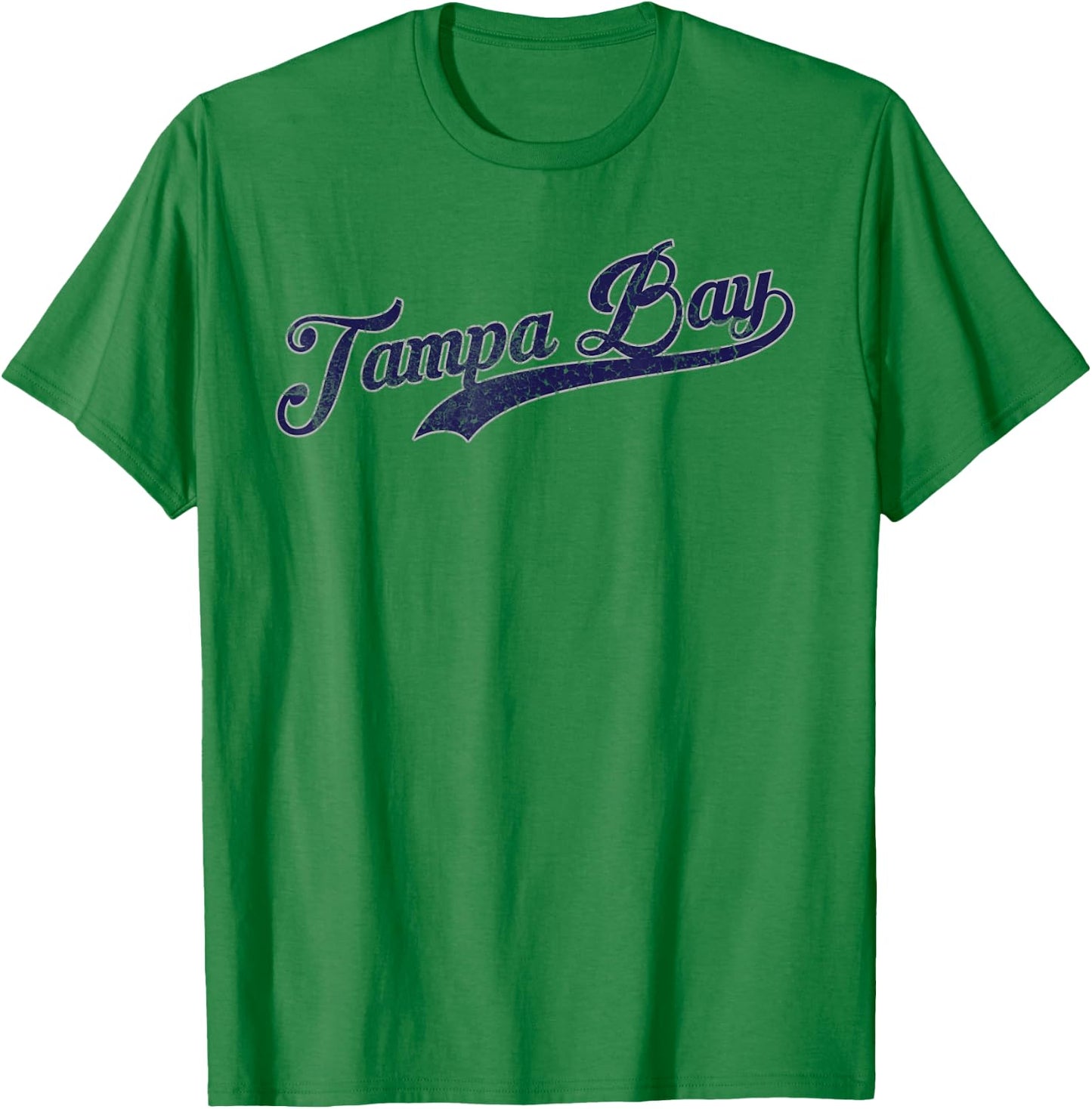 Vintage Baseball Tampa Bay T-Shirt - T-Shirt | Irish Green