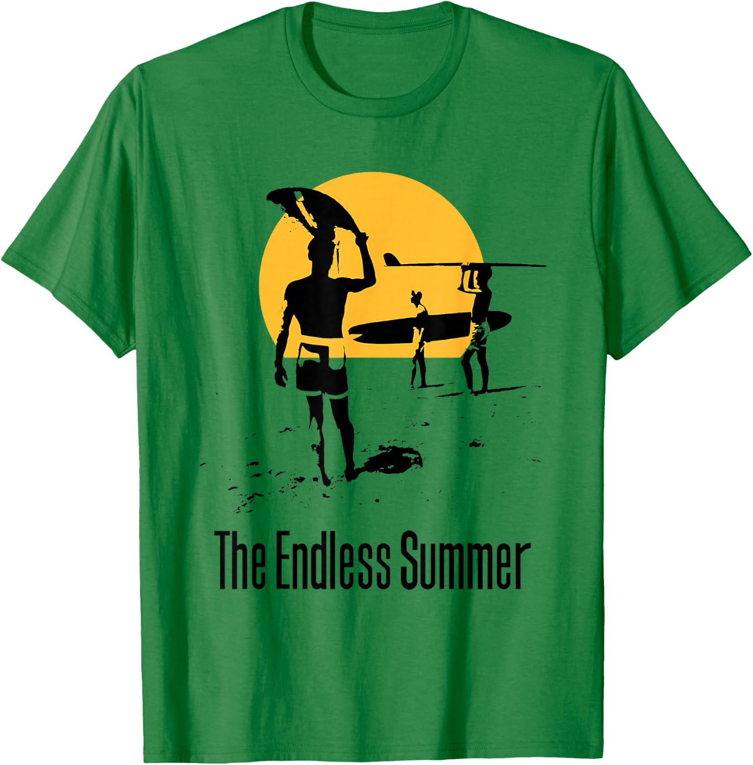 The Endless Summer 1966 Classic Surf Movie 60s Vintage Surf , Orange, S T-Shirt - T-Shirt | Irish Green