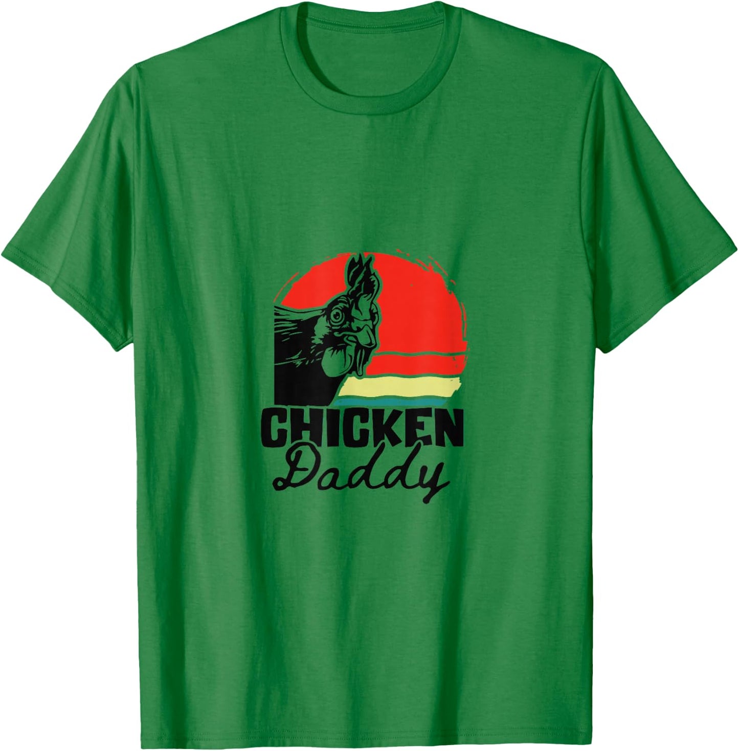 Chicken Duck Daddy Shirts Hard Daddy Shirts Chicken T-Shirt - T-Shirt | Irish Green