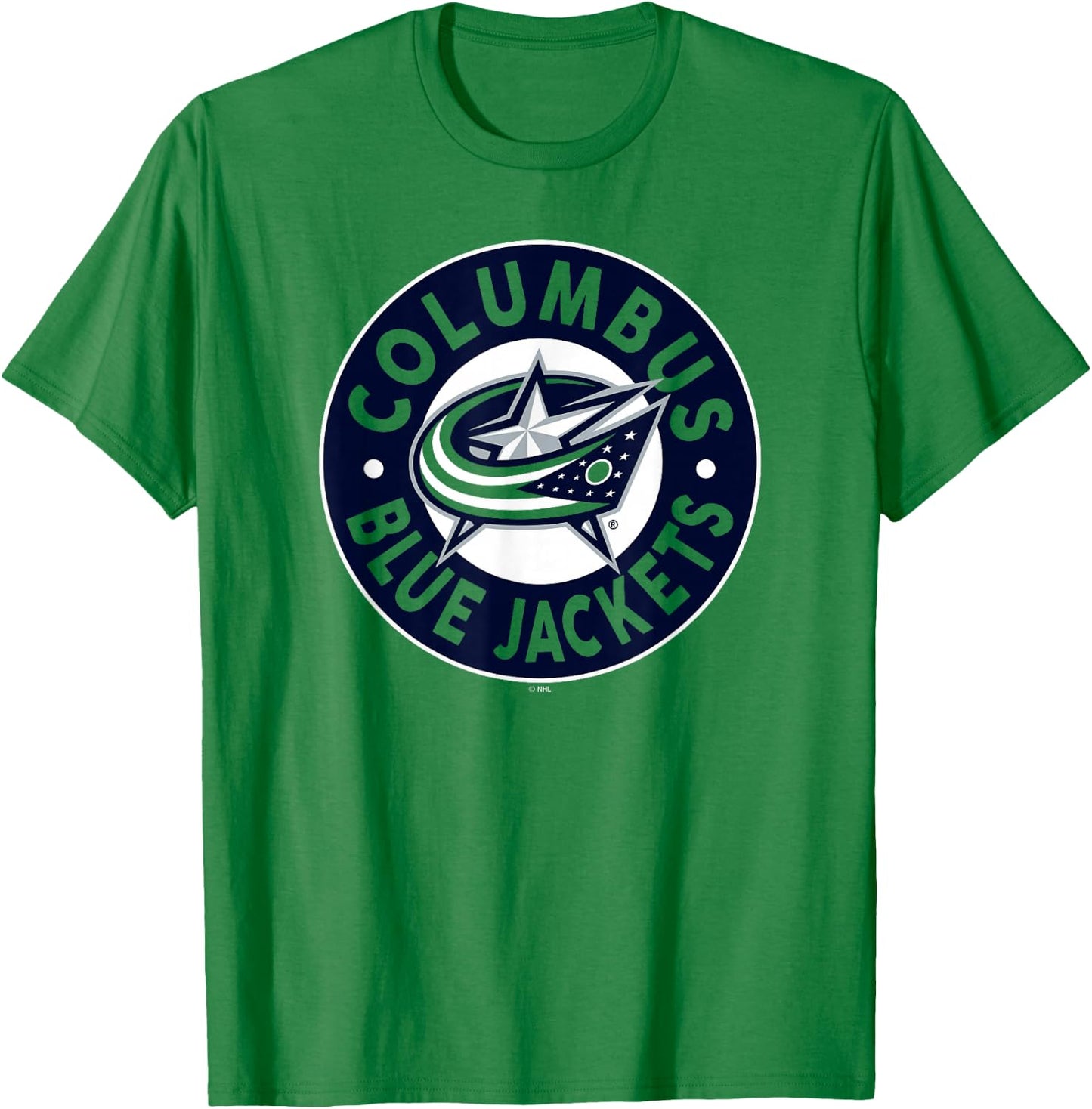 Columbus Blue Jackets Symbol Red Officially Licensed T-Shirt - T-Shirt | Irish Green