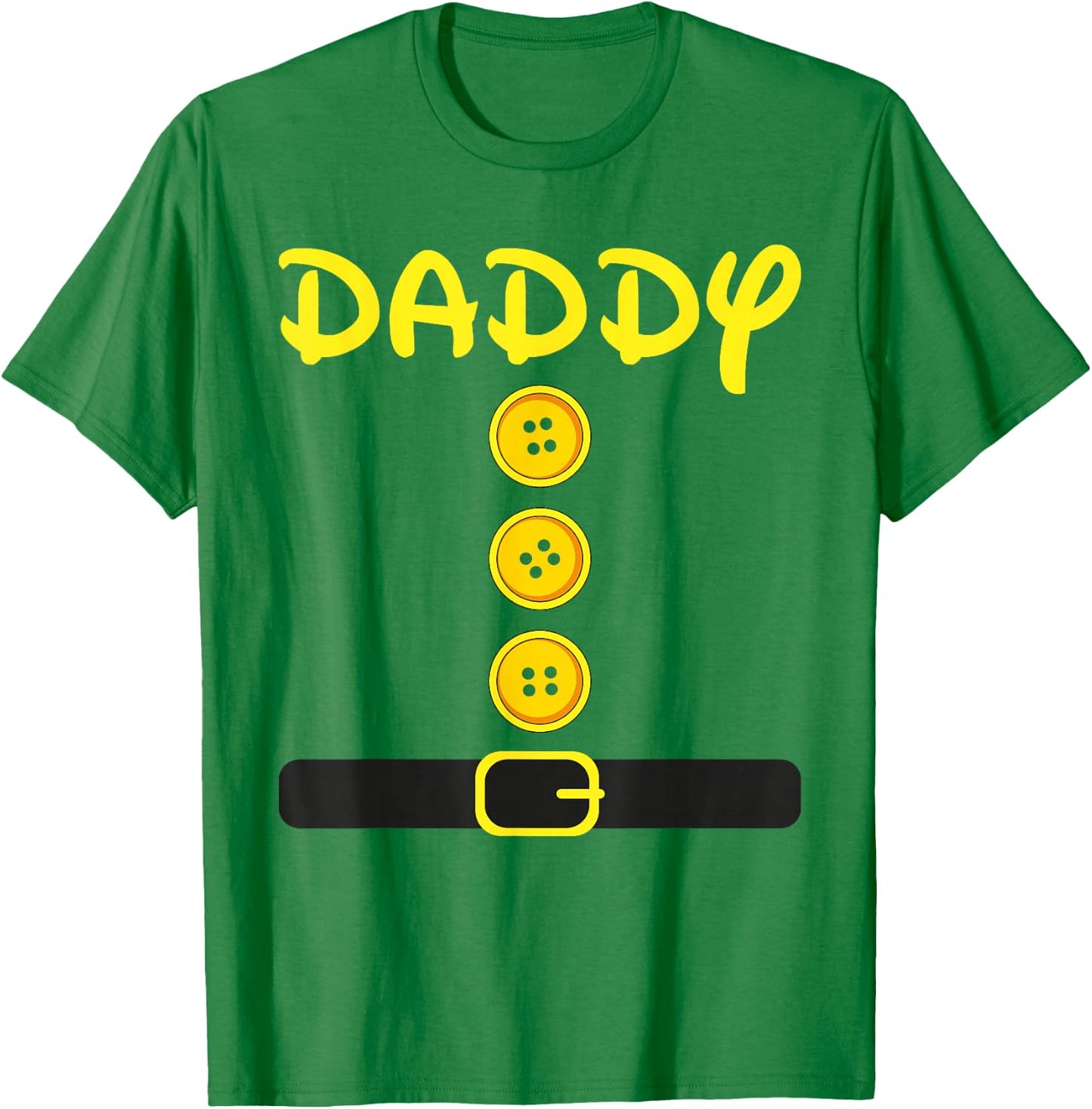 Daddy Dwarf Costume Color Family Matching Dwarf Halloween T-Shirt - T-Shirt | Irish Green