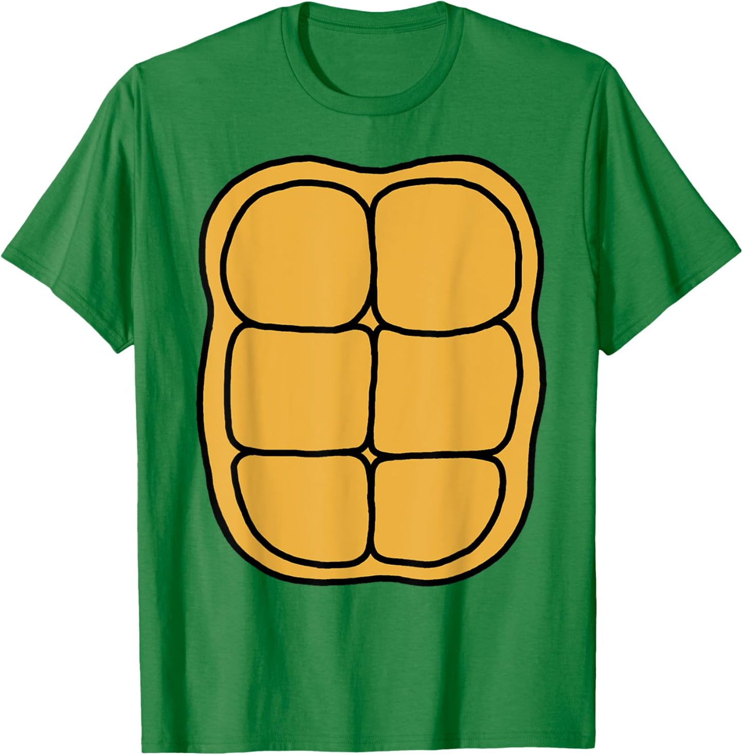 Turtle Shell Shirt Kids DIY Halloween Costume Front + Back T-Shirt - T-Shirt | Irish Green