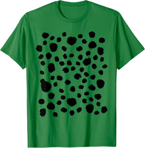 Spotted White with Black Polka Dots Dalmatian Kids T-Shirt - T-Shirt | Irish Green