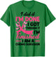 I Did It I'm Done I Got Through It Finished A Chemo Survivor T-Shirt - T-Shirt | Irish Green