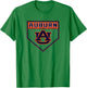 Auburn Tigers Baseball Homeplate Gray Officially Licensed T-Shirt - T-Shirt | Irish Green