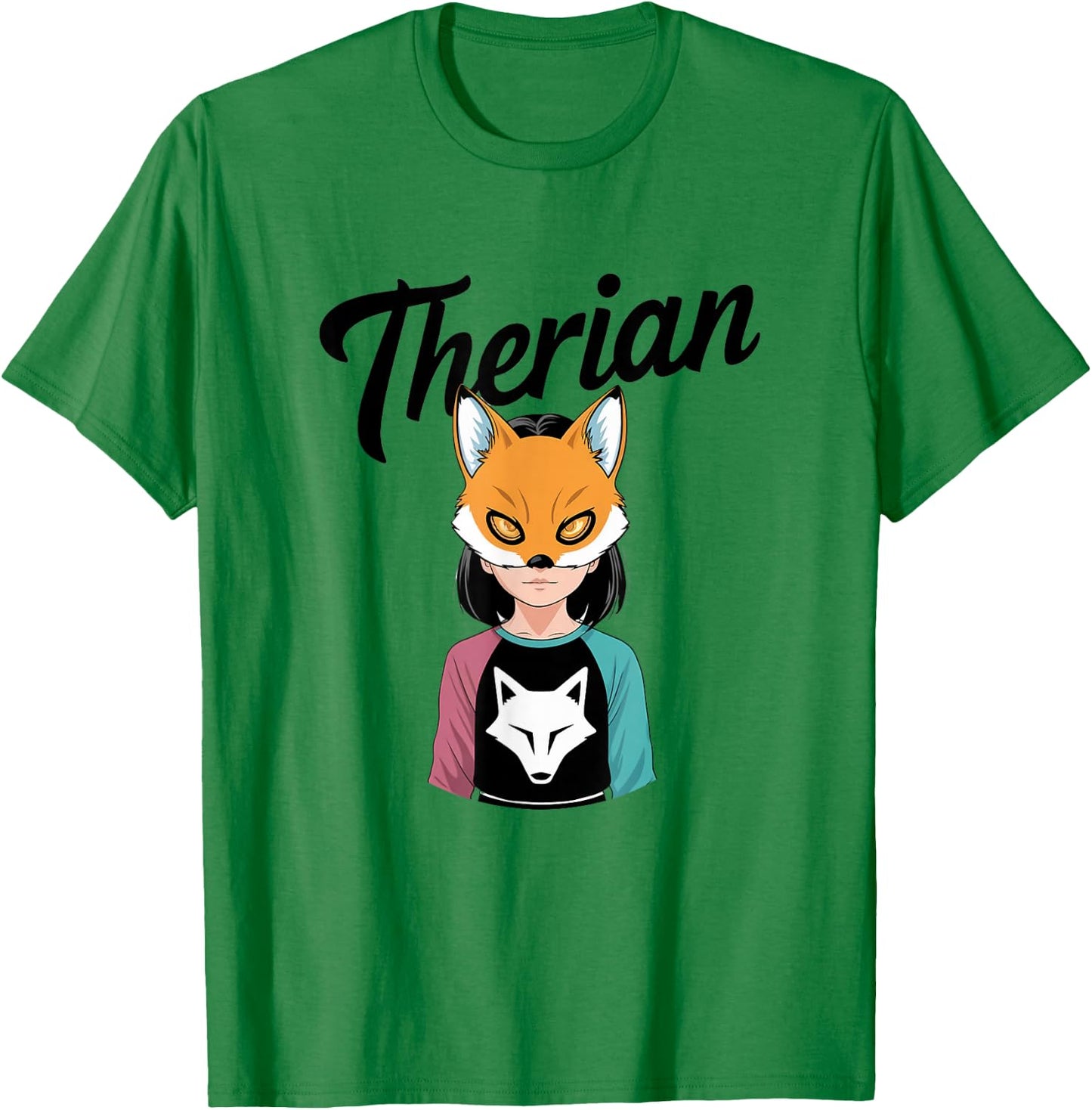 Therian Stuff Therian Equipment, Black, S T-Shirt - T-Shirt | Irish Green