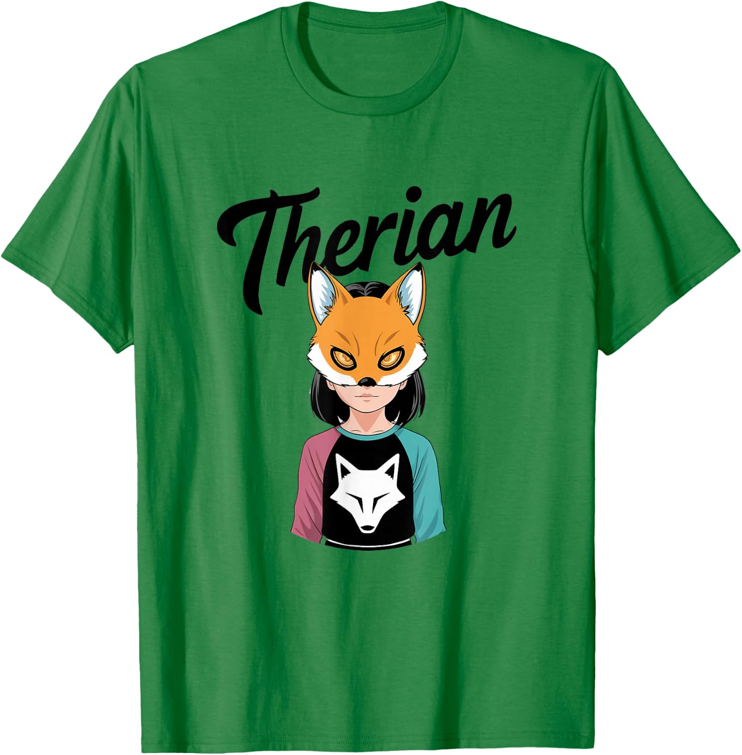 Therian Stuff Therian Equipment, Black, S T-Shirt - T-Shirt | Irish Green
