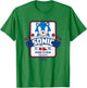 Sonic The Hedgehog Americana Born to Run Est. 1991 Retro T-Shirt - T-Shirt | Irish Green