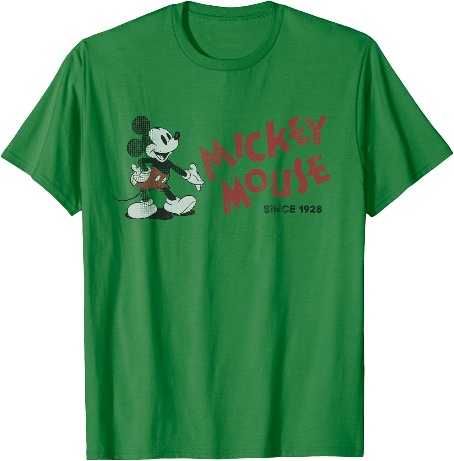 Disney - Mickey Mouse Since 1928 T-Shirt - T-Shirt | Irish Green