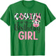 Cousin Of The Birthday Girl Farm Cow 1 St Birthday Girl T-Shirt - T-Shirt | Irish Green