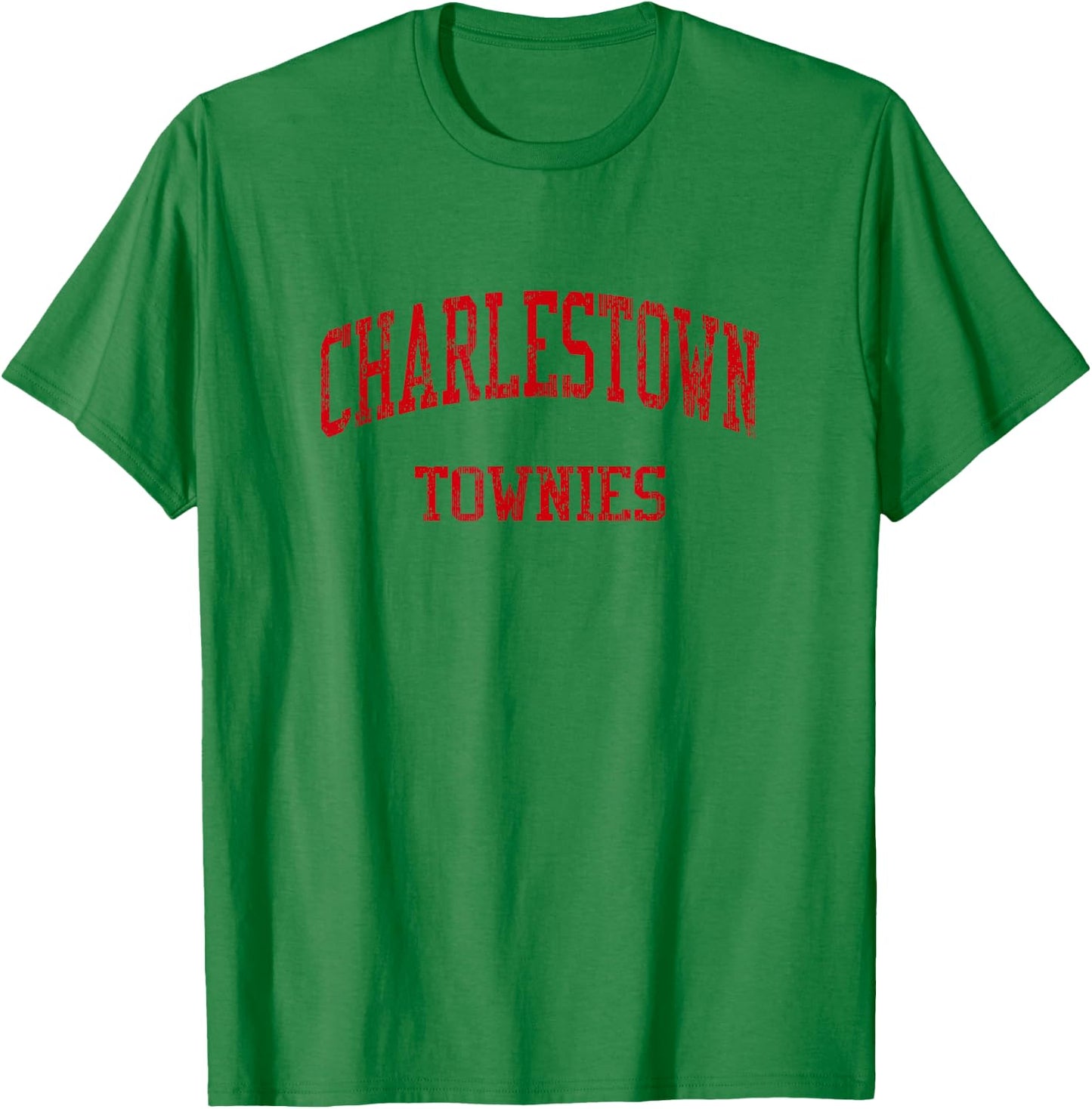 Charlestown High School HS Charlestown MA Vintage Sports T-Shirt - T-Shirt | Irish Green