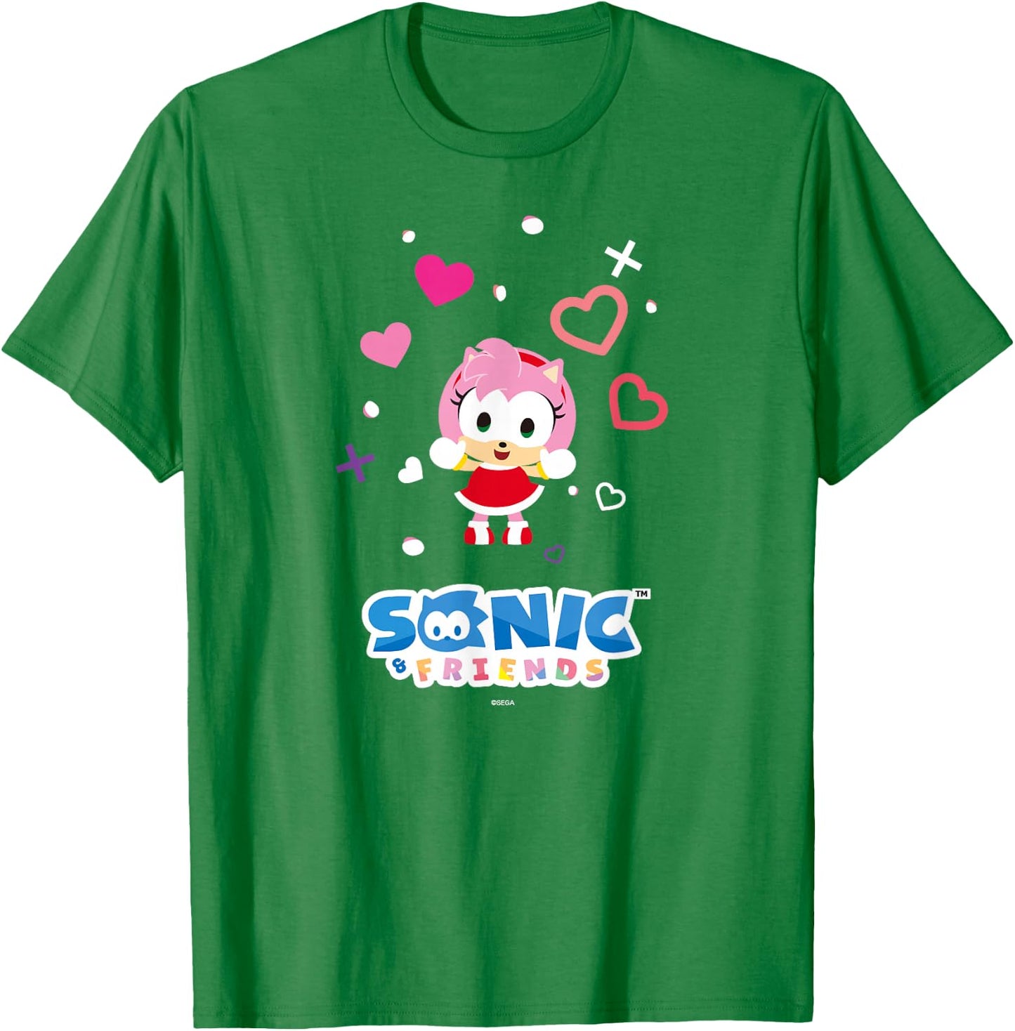 Sonic & Friends Emmy T-Shirt - T-Shirt | Irish Green