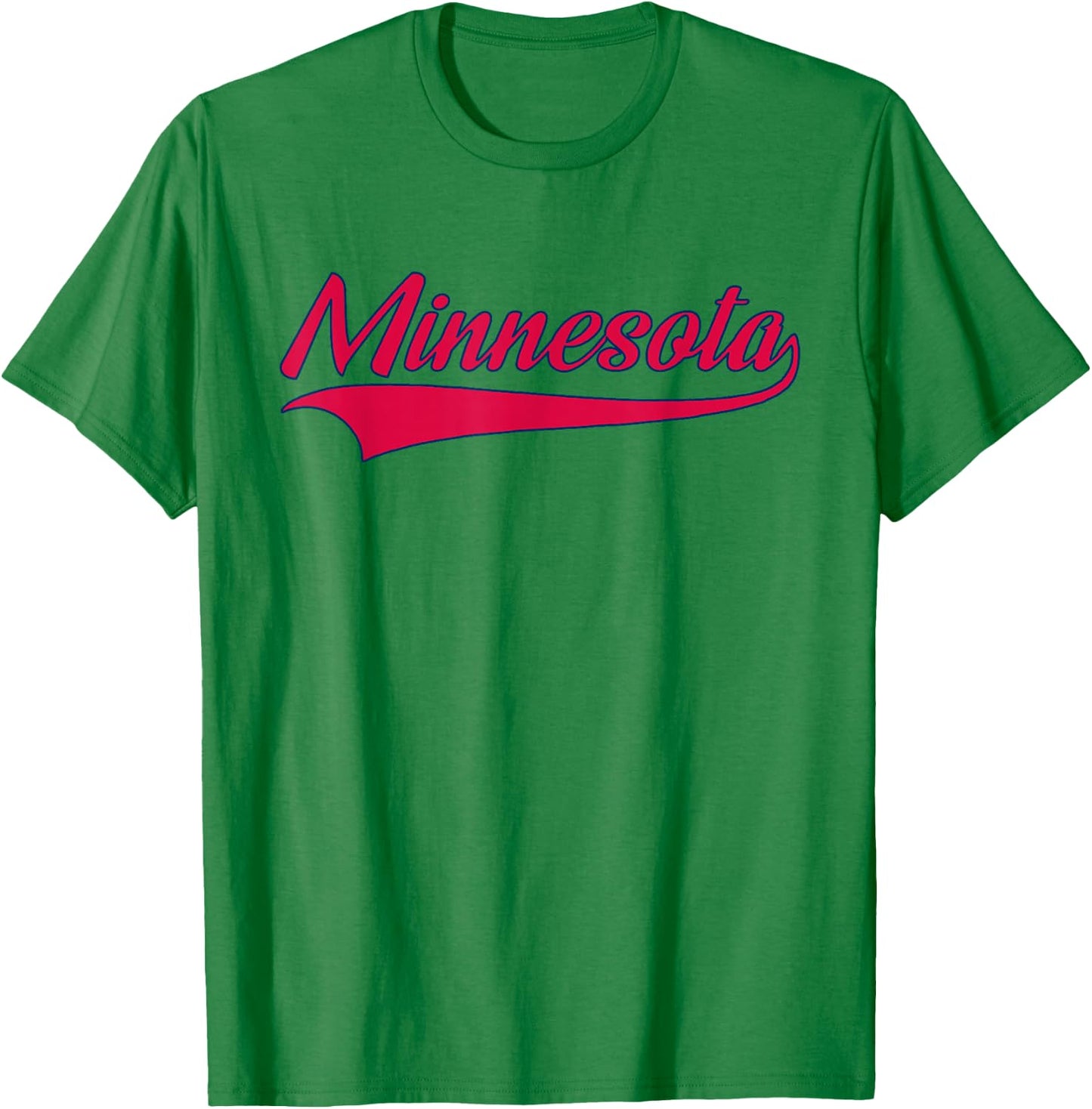 Minnesota - Throwback Design - Classic T-Shirt - T-Shirt | Irish Green